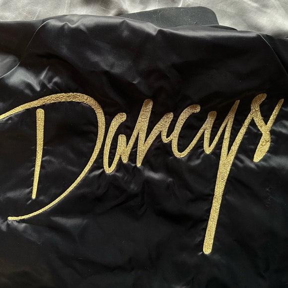 Limited Edition Embroidered Darcys Band Merch Crew Jacket - Picture 4 of 5